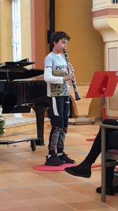 Jonas Wamsler spelar "Life on Mars?" av David Bowie på klarinett